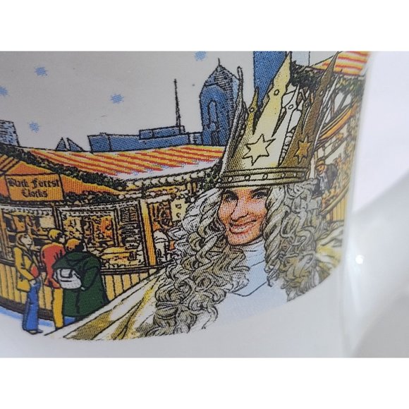 Christkindlmarket Boot Mug German Chicago Skyline 2019 Souvenir - Picture 6 of 8